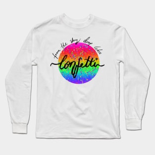 Confetti art Long Sleeve T-Shirt